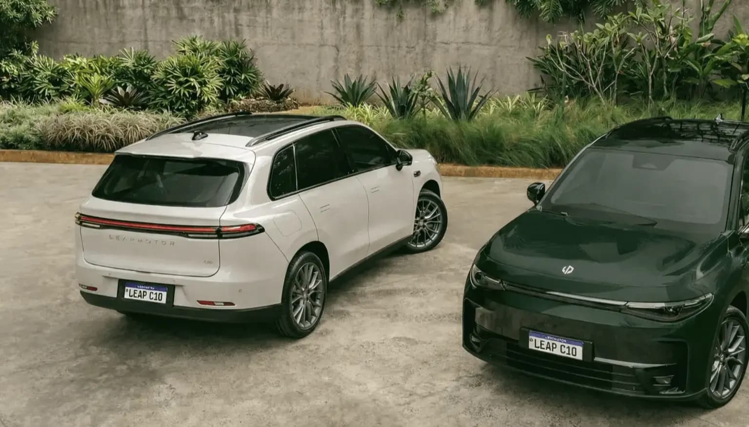 Interior de veículo LeapMotors